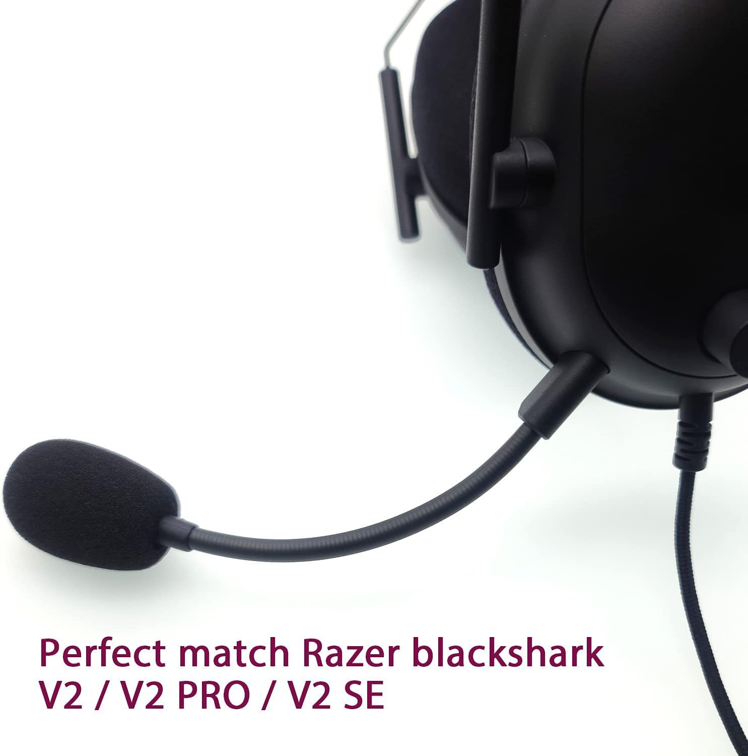 Razer BlackShark V2 Pro アップグレード版（新型マイク） Amazon.com: Mic Replacement Fits for Razer BlackShark V2,V2 Pro,V2